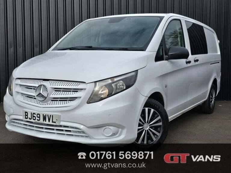 2019 Mercedes-Benz Vito 2.1 114 CDI Pure Crew Van G-Tronic+ RWD L2 Euro 6 (s/s) 5dr (LWB) PANEL V...