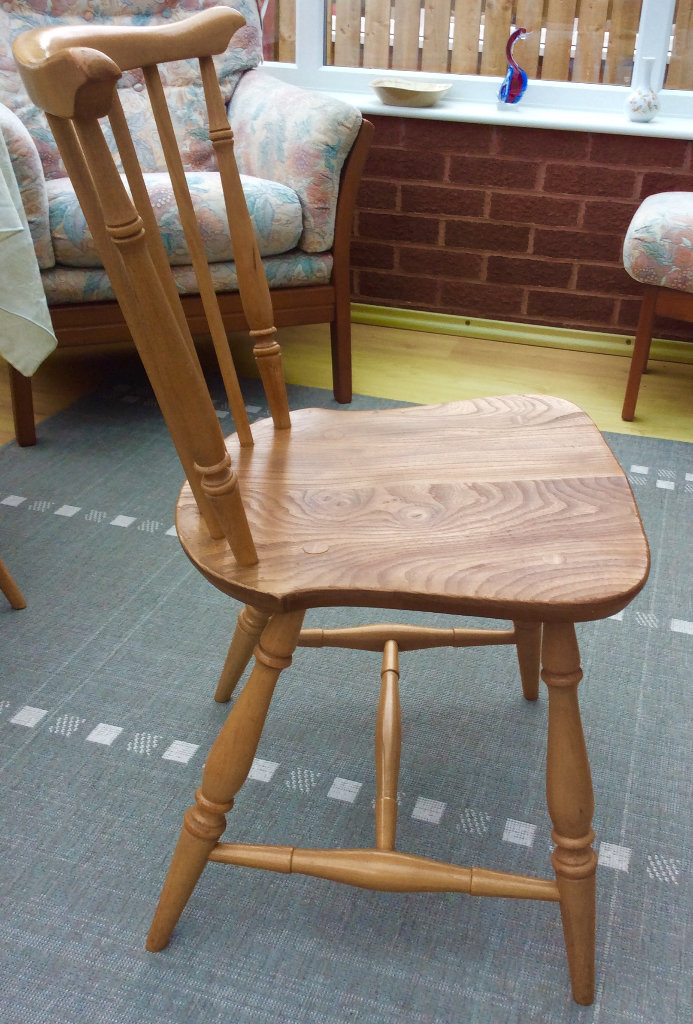 ERCOL Fan Back chair