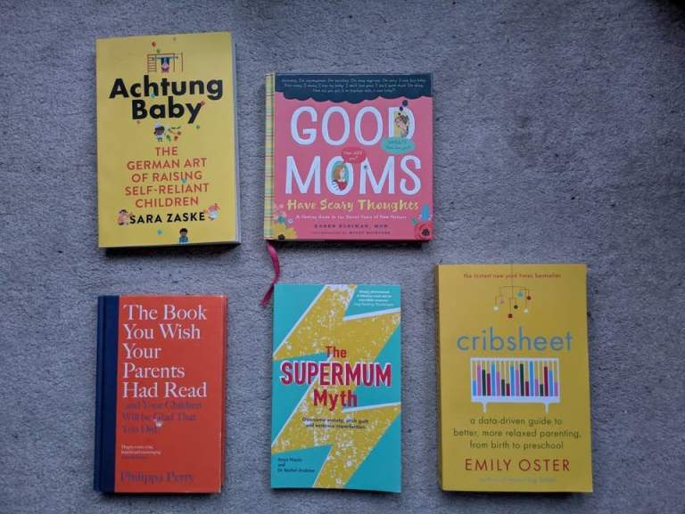 The Book You Wish Your Parents Had Read, Cribsheet and other assorted parenting books, read once