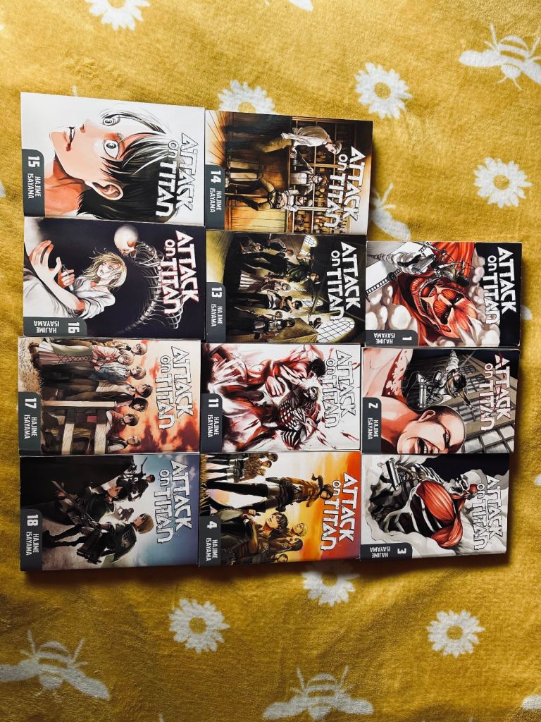 Attack On Titan Book Collection
