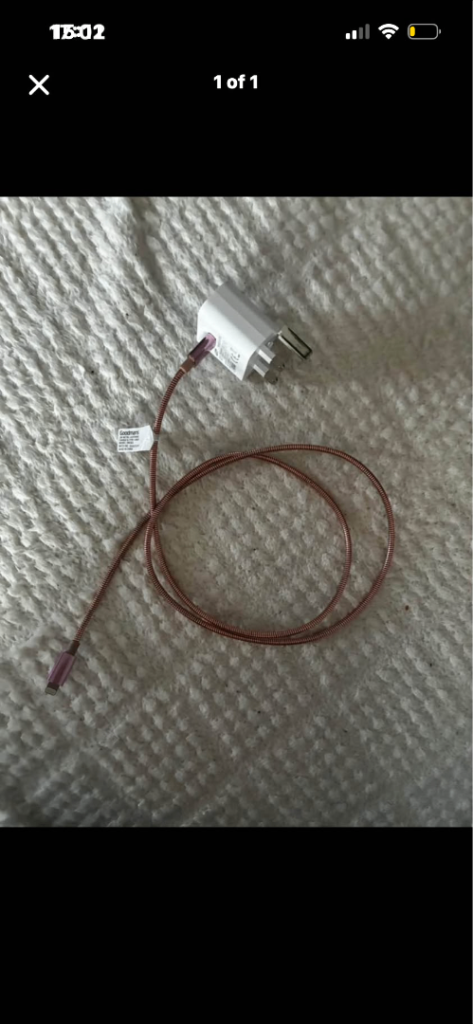 2 x Iphone Chargers With Plug