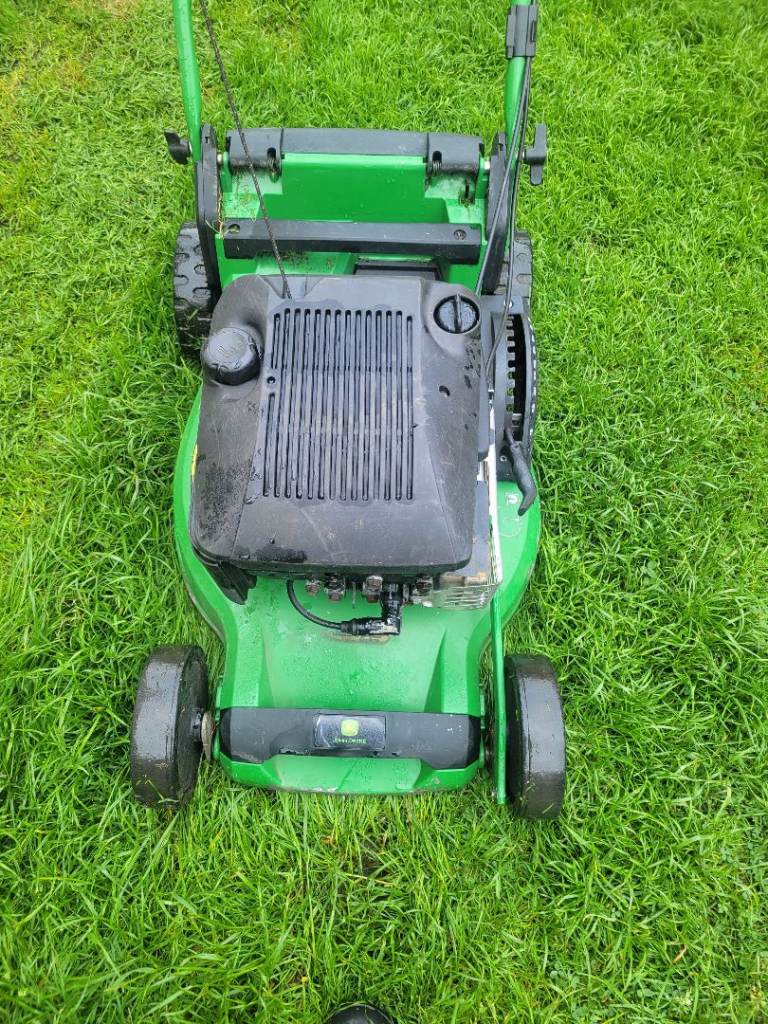 John Deere turbostar petrol lawn mower 