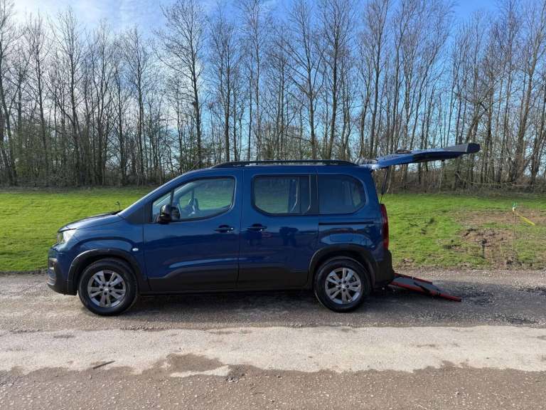 2023 Peugeot Rifter 1.5 Hdi WHEELCHAIR ACCESSIBLE VEHICLE DISABLED MOBILITY DISABLITY CAR WAV MPV...