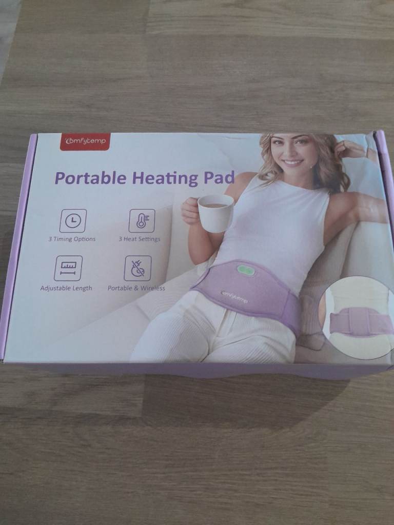 Portable Heating Pad For Belly & Back