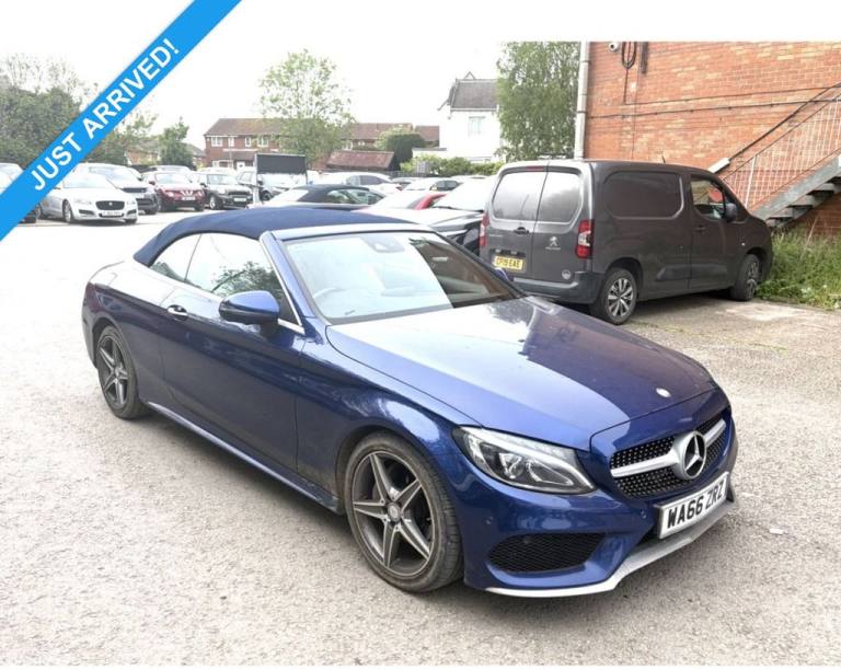 2016 Mercedes-Benz C Class 2.1 C220d AMG Line (Premium Plus) Cabriolet 2dr Diesel G-Tronic+ Euro ...