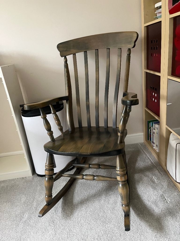 Classic Wooden Rocking Chair