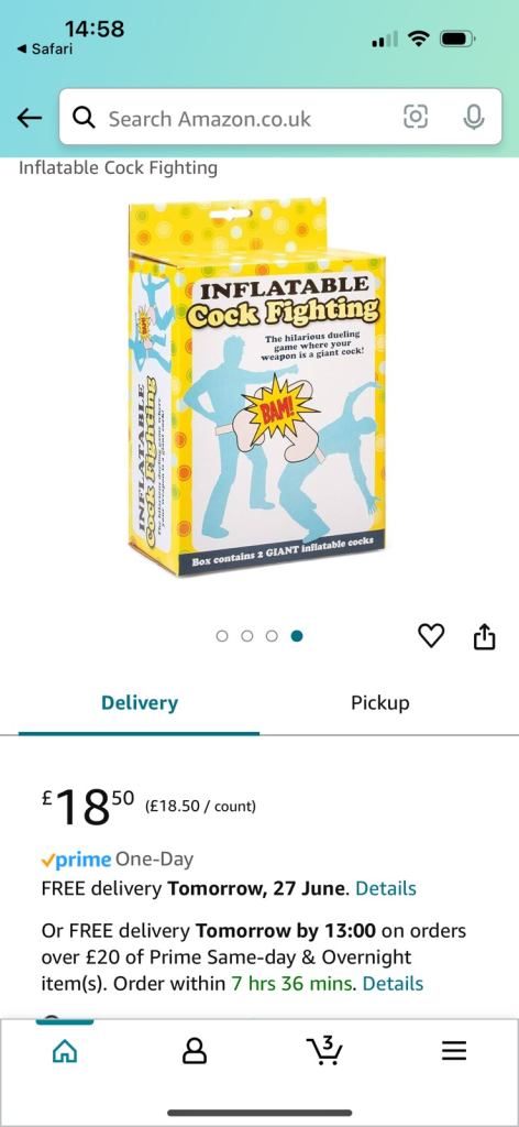 Inflatable cock fighting game Adult