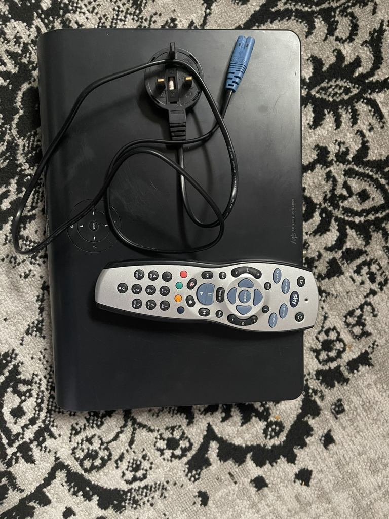 Sky box with remote control