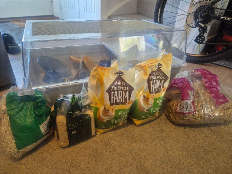 Hamster set up 