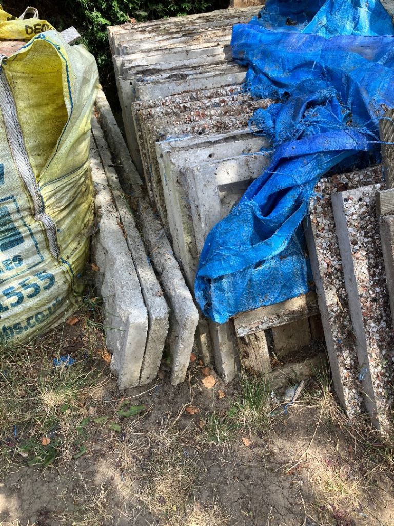 Dismantled  Sectional garage 