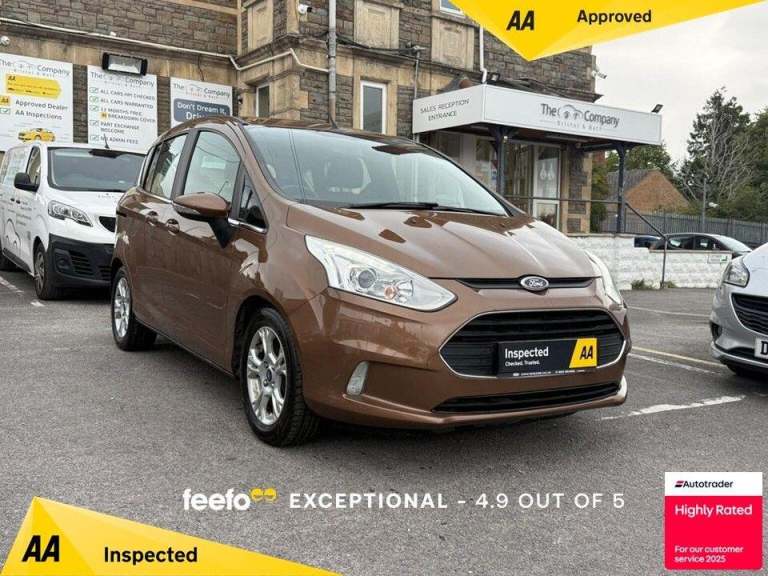 2013 Ford B-MAX 1.4 Zetec Euro 5 5dr MPV Petrol Manual