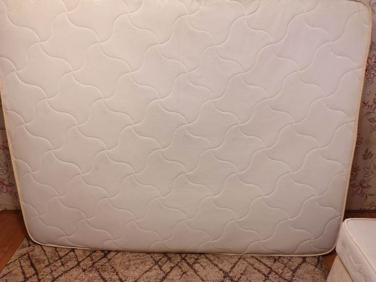 FREE Clean White Double Mattress – Good Condition