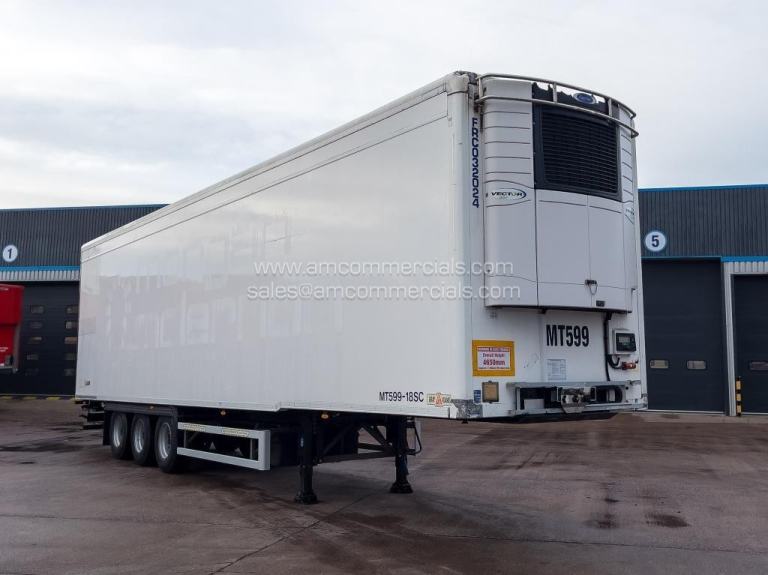 GRAY & ADAMS 4650MM MONO TEMP DUPLEX FRIDGE TRAILER