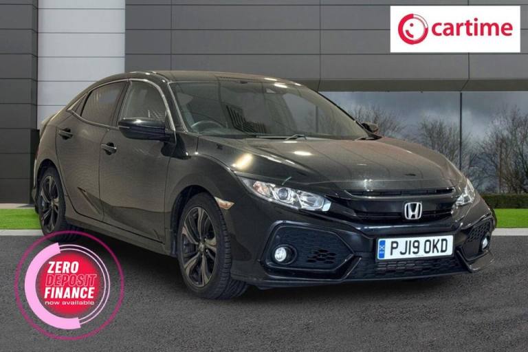 2019 19 HONDA CIVIC 1.0 VTEC TURBO SR HATCHBACK 5DR PETROL CVT EURO 6 (S/S) (126