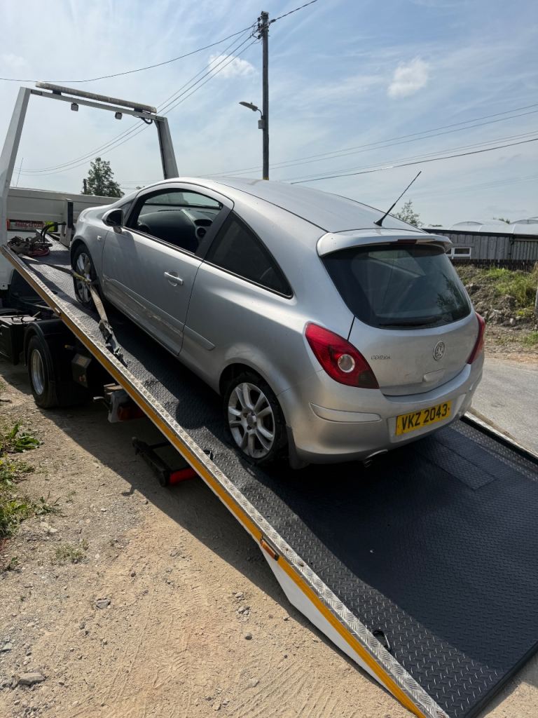 Breaking for parts Vauxhall Corsa D 1.2 petrol A12XER Engine 