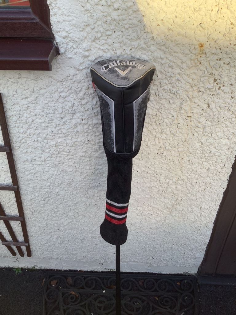 A lovely Left Hand Callaway Big Bertha C4 Driver, including a Callaway protective head cover.
