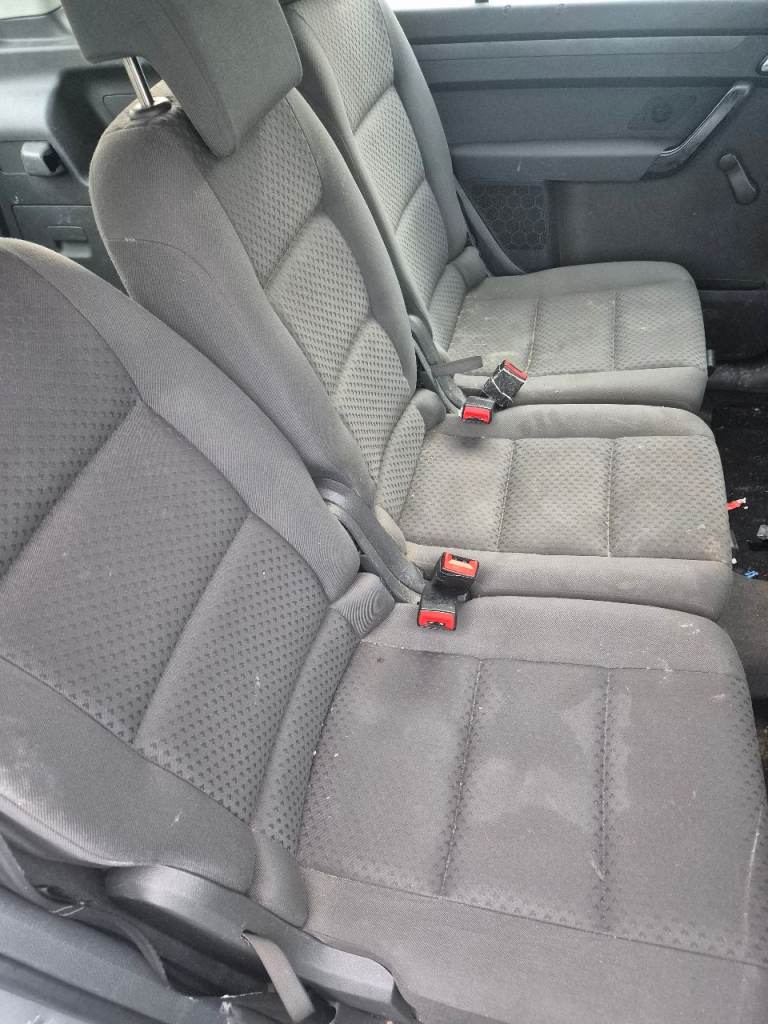 Vw caddy rear seat conversion touran seats