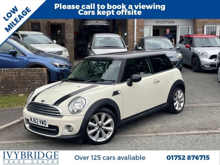 2012 62 MINI HATCH 1.6 COOPER HATCHBACK 3DR PETROL MANUAL EURO 5 (S/S) (122 PS)