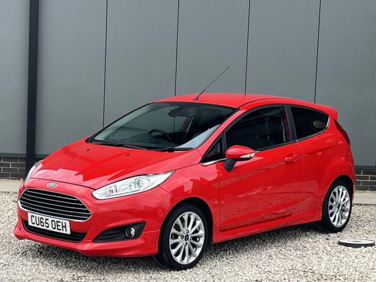 FORD FIESTA 1.0 T EcoBoost Titanium X Red Manual Petrol 2015