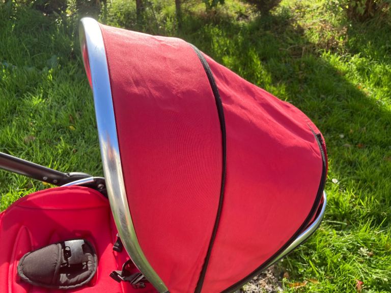 Oyster 2 Stroller Red Hood Canopy - Good Condition | in Dungannon ...