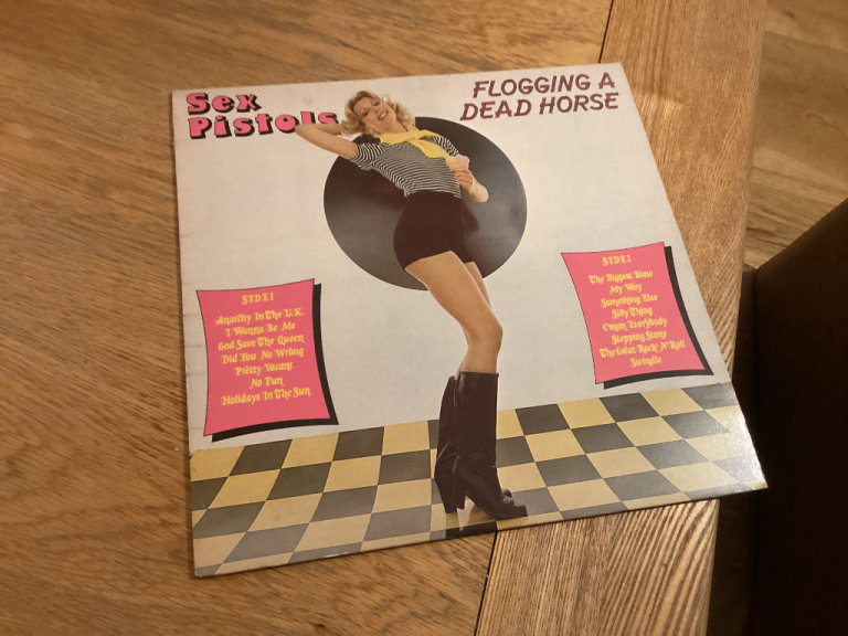 Sex Pistols Flogging A Dead Horse U.K. 1979 1st issue LP record