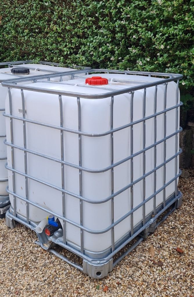 Start saving your rainwater NOW - Barrels from £15, IBC tanks £60