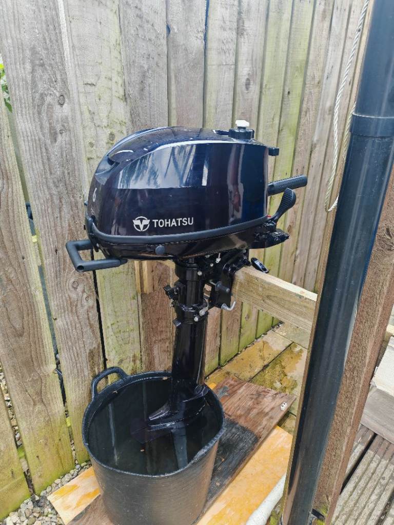 Two outboard engines