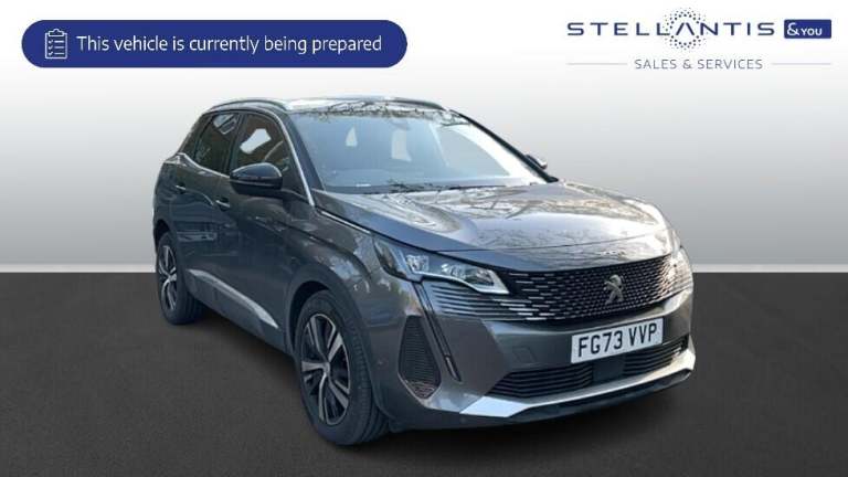 2023 Peugeot 3008 1.2 PureTech GT SUV 5dr Petrol EAT Euro 6 (s/s) (130 ps) SUV Petrol Automatic