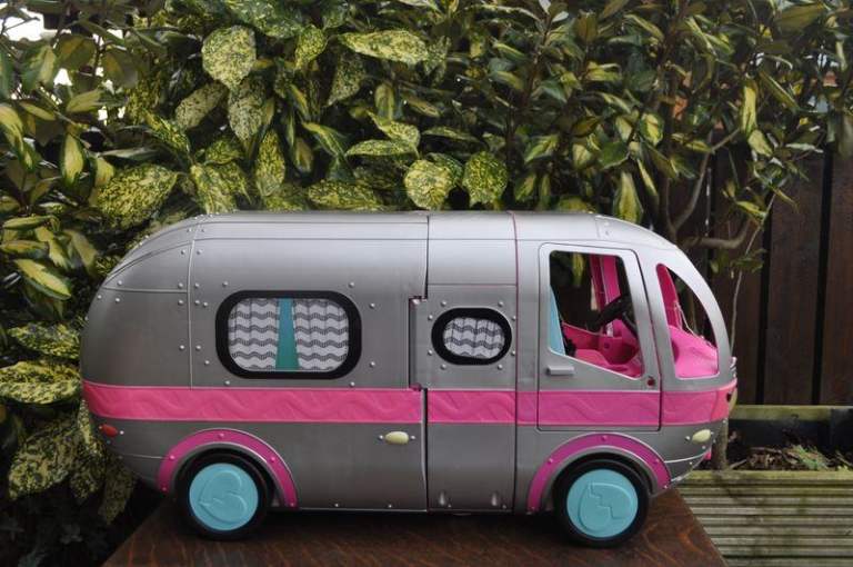 LOL dolls campervan with accessories