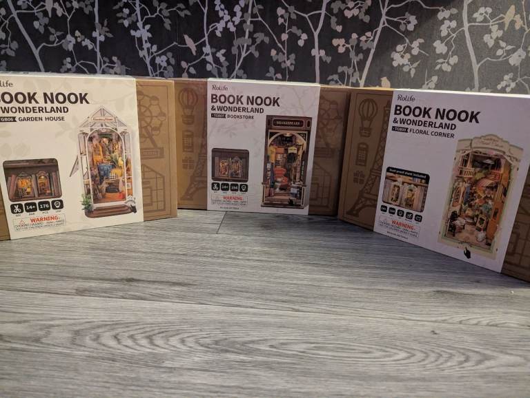 image for Book Nook Builds * as sold on menkind* £30 each