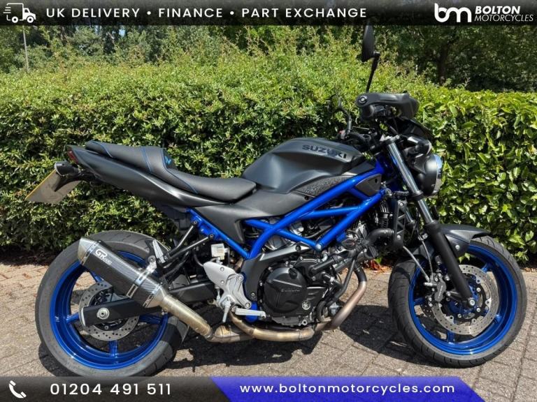 Suzuki SV650 Motorcycle Black 1977 miles