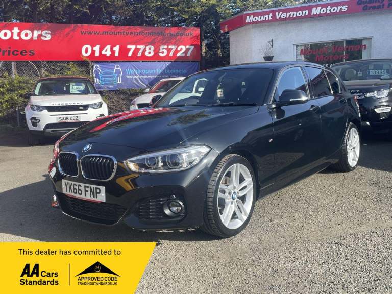 2016 BMW 1 Series 118i [1.5] M Sport 5dr [Nav] HATCHBACK PETROL Manual