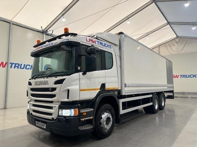 Scania P420 PDE 6x2 10 Tyre Rear Lift Sleeper Cab Box Van