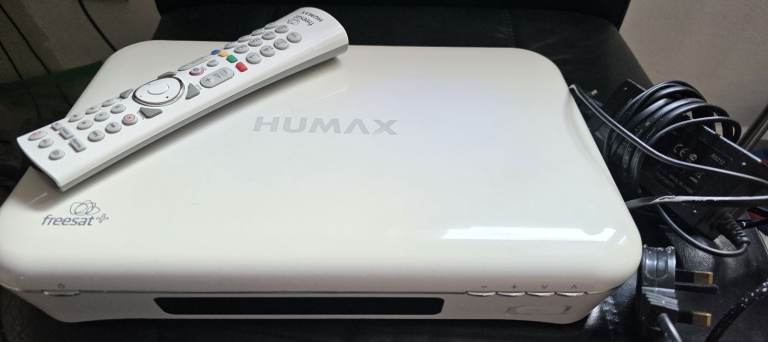Humax Freesat Box with hard drive recorder