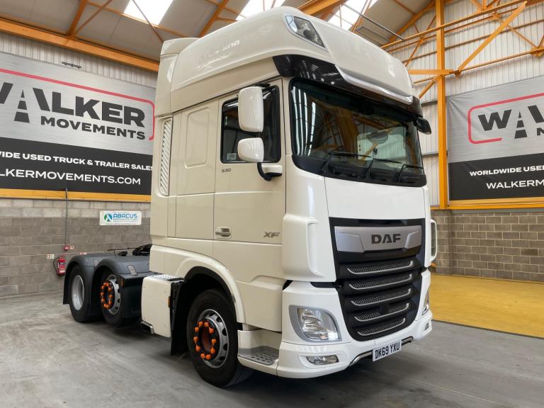 DAF XF106 530 SUPERSPACE *EURO 6* 6X2 TRACTOR UNIT – 2019 – DK69 YXU