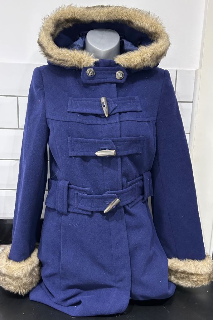 SIZE 8 BLUE COAT (3/4LENGTH)