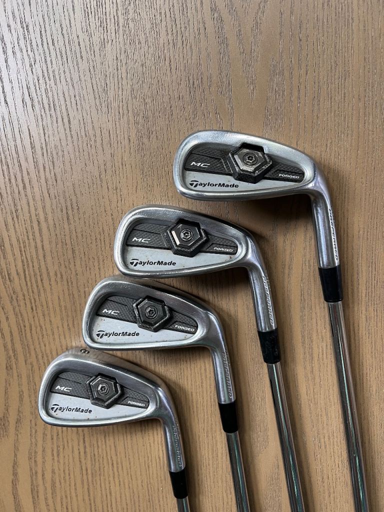 TaylorMade TP MC Forged Irons 4-PW Dynamic Gold S300 Stiff