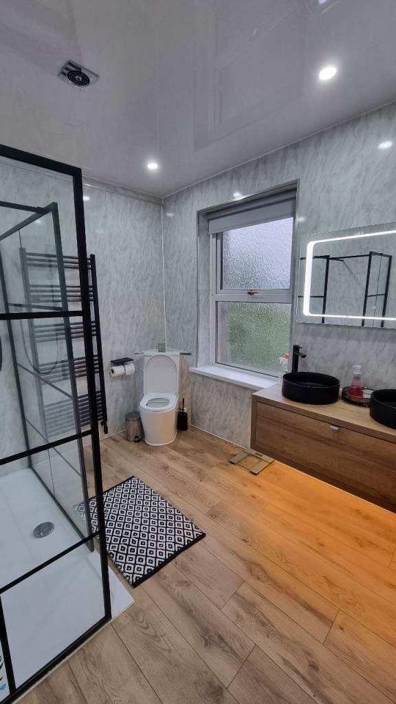 Stunning bedroom in beautiful house