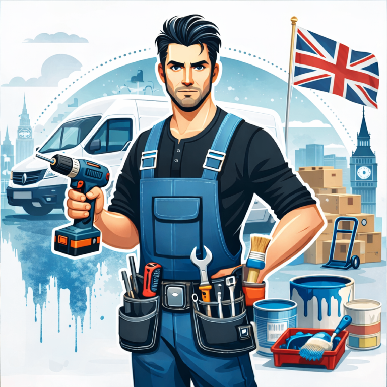 Handyman / Painter / Van with Man 