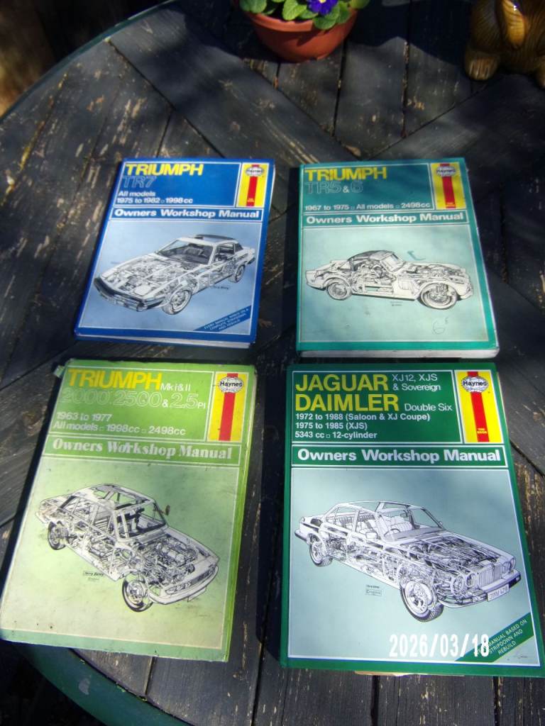 Job Lot of Various Car Workshop Manuals and Books