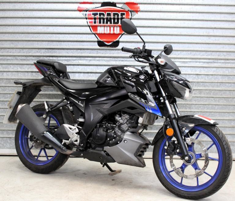 2023 23 SUZUKI GSX-S125 GSXS 125 Rlxm3 ABS BLACK NEW MOT LEARNER LEGAL HPI CLEAR
