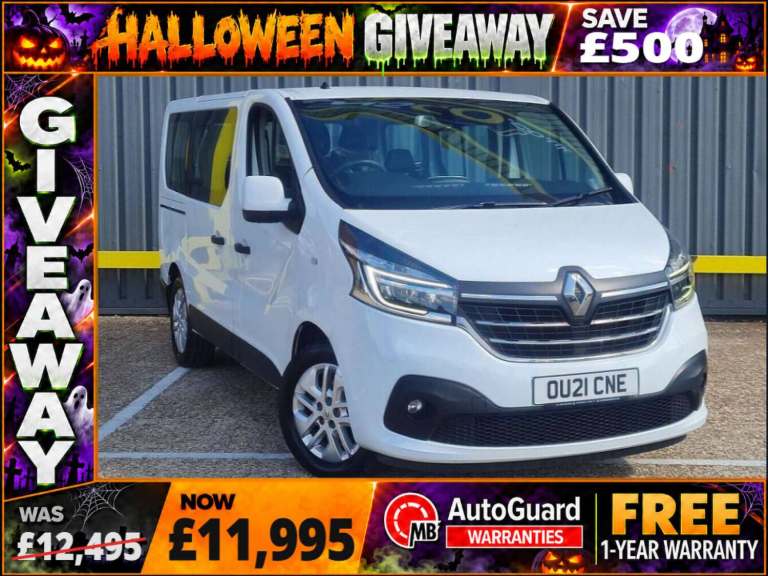 2021 Renault Trafic 2.0 dCi ENERGY 28 SPORT NAV 5 SEATS Minibus Diesel Manual
