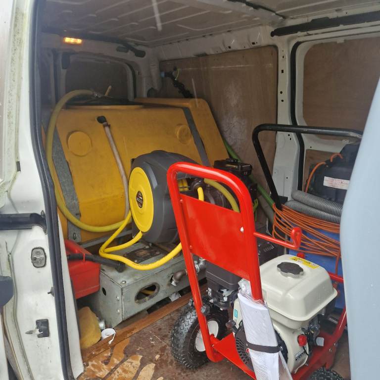 Peugeot, EXPERT, window cleaning van power washer