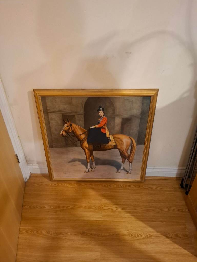 Her Majesty Queen Elizabeth framed picture 