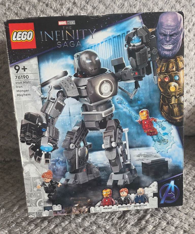 LEGO Marvel Iron Man: Iron Monger Mayhem 76190 Building Kit, New 2021
