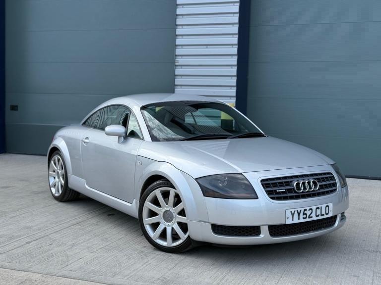 2002 [52] AUDI TT 1.8T PETROL TURBO MANUAL COUPE SILVER ULEZ ONLY 54K