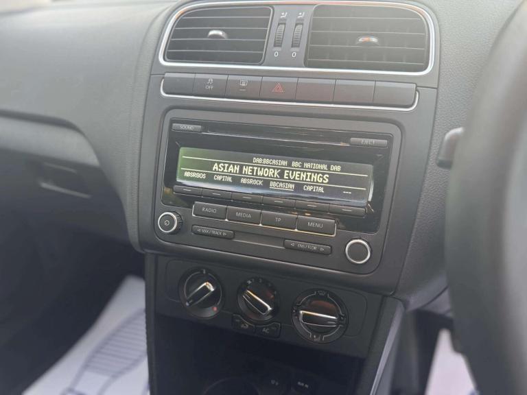 2013 Volkswagen Polo 1.2 60 Match 5dr HATCHBACK Petrol Manual