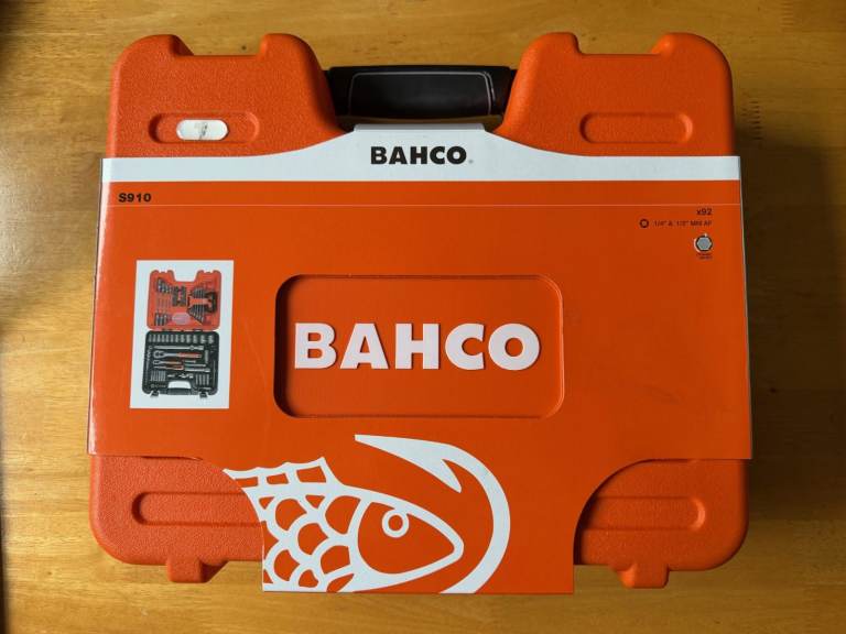 Bahco S910 92pc Socket Set – Brand New – Professional Mechanic Tool
