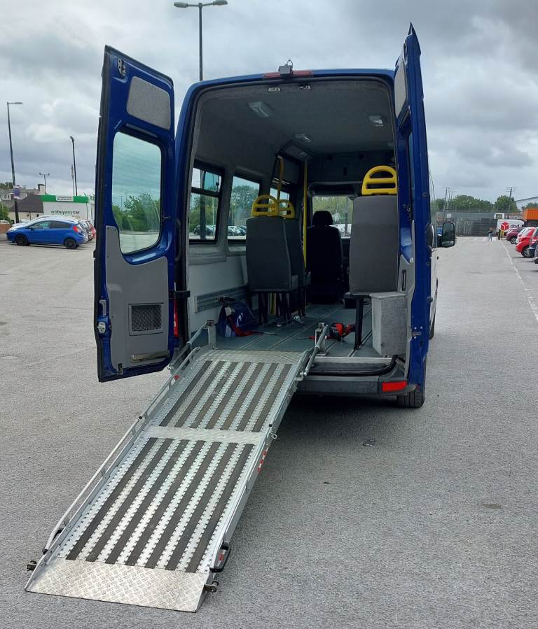 2010 Mercedes Benz SPRINTER Minibus With Wheelchair Ramp, 2010
