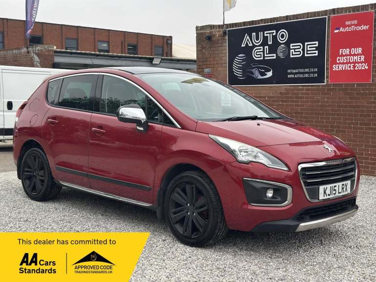 2015 Peugeot 3008 1.2 PureTech Allure Euro 6 (s/s) 5dr HATCHBACK Petrol Manual